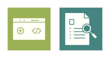 clean code and case study Icon vector