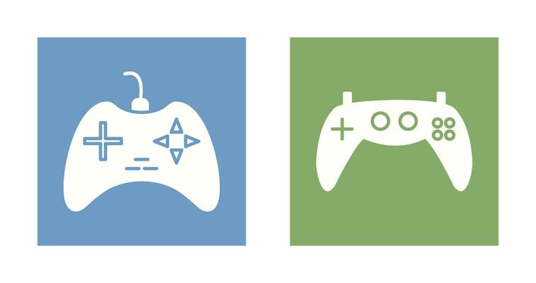 Gaming Console and Gaming Console Icon