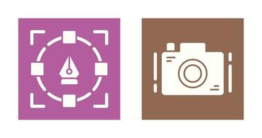 Camera and vector Icon