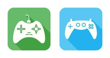 Gaming Console and Gaming Console Icon vector