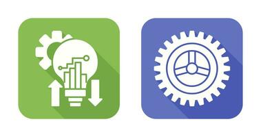 Analysis and Setting Icon vector