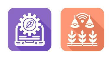 Setting and Light Icon vector