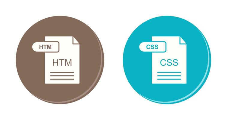 HTM and CSS Icon