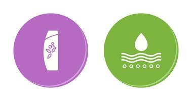 Natural and Moisture Icon vector