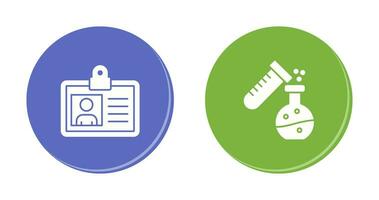 Identity and Lab Icon vector