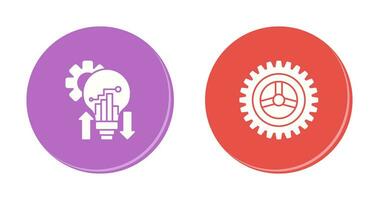 Analysis and Setting Icon vector