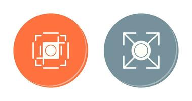 crop and expand Icon vector