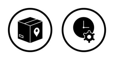 Tracking Services and Time Optimization Icon vector