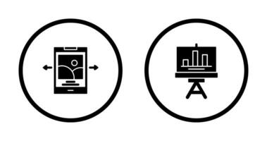 Swipe and Finance Icon vector