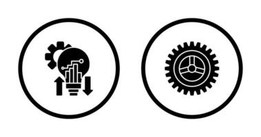 Analysis and Setting Icon vector
