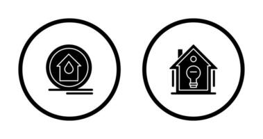 Fire Alarm and Home Automation Icon vector
