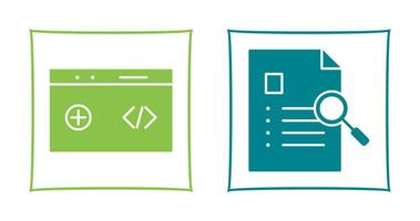 clean code and case study Icon vector