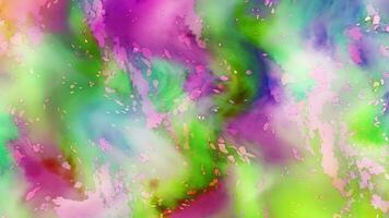 Abstract liquid wavy watercolor background, Generative AI video