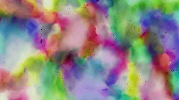Abstract liquid wavy watercolor background, Generative AI video