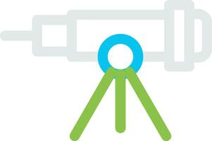 Telescope Creative Icon Design vector