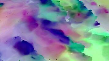 Aquarell Textur Hintergrund Animation, generativ ai video