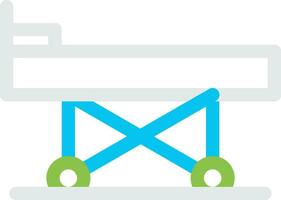 Stretcher Creative Icon Design vector