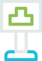 Intersection Creative Icon Design vector