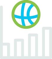Chart Creative Icon Design vector