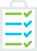 Checklist Creative Icon Design vector