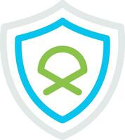 Shield Creative Icon Design vector