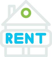 Rent Creative Icon Design vector