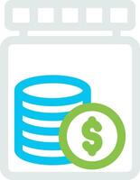 Save Money Creative Icon Design vector