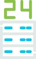 Data Center Creative Icon Design vector