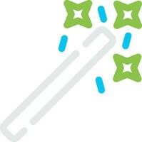 Magic Wand Creative Icon Design vector