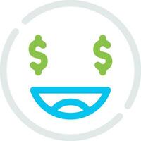 Greedy Creative Icon Design vector