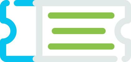 Ticket Creative Icon Design vector