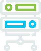 Server Creative Icon Design vector