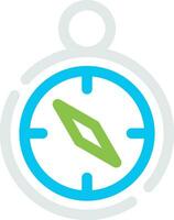 Compass Creative Icon Design vector