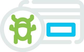 Bug Creative Icon Design vector