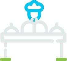 diseño de icono creativo de chef vector