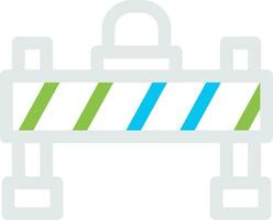 Barrier Creative Icon Design vector