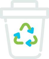 Garbage Creative Icon Design vector