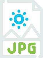Jpg File Creative Icon Design vector