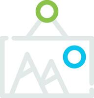 Frame Creative Icon Design vector