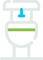 Toilet Creative Icon Design vector