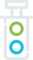 Light Creative Icon Design vector