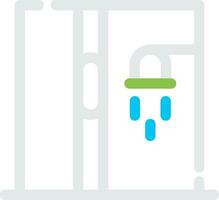 Shower Creative Icon Design vector