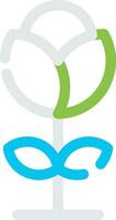 Flower Creative Icon Design vector