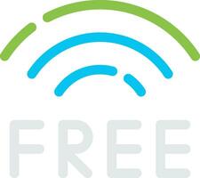 Free Wifi Creative Icon Design vector