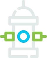 Fire Hydrant Creative Icon Design vector