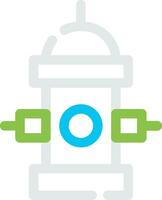 Fire Hydrant Creative Icon Design vector