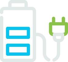 Charging Creative Icon Design vector