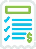 Bill Creative Icon Design vector