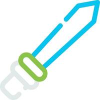 Sword Creative Icon Design vector