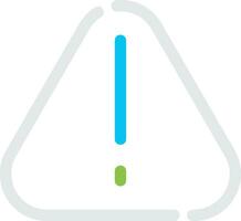 Warning Creative Icon Design vector